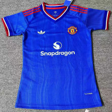 2026/27 M Utd Away Blue Women Soccer Jersey 女