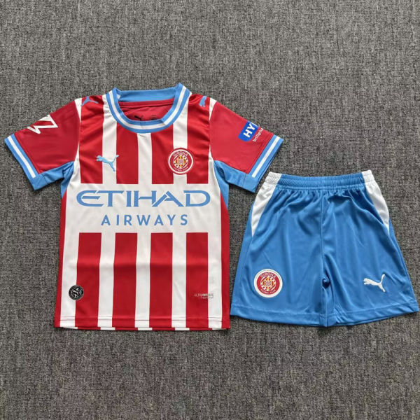 2026/27 Girona Home Kids Soccer Jersey 赫罗纳