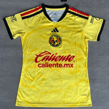 2026/27 Club America Home Yellow Women Soccer Jersey 女