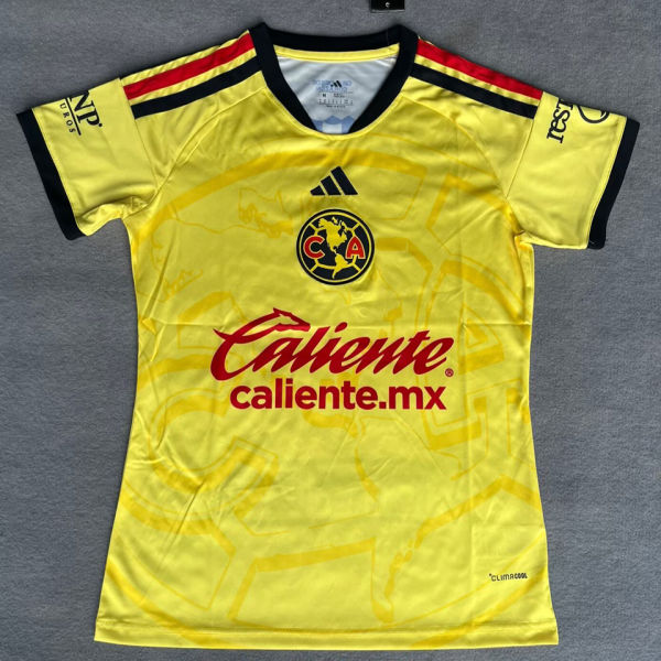 2026/27 Club America Home Yellow Women Soccer Jersey 女