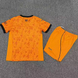 2026/27 Wolves Home Yellow Kids Soccer Jersey