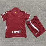 2026/27 Getafe Away Red Kids Soccer Jersey