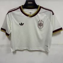 2026/27 Spain Away White Women Soccer Jersey 女  （2 Stars 2星）