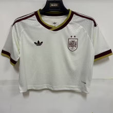 2026/27 Spain Away White Women Soccer Jersey 女  （2 Stars 2星）