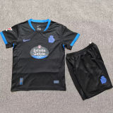 2026/27 Deportivo La Coruna Away Black Kids Soccer Jersey
