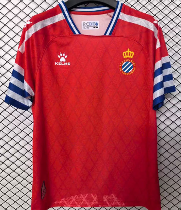 2026/27 Espanyol Away Red Fans Soccer Jersey