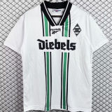 1996/1997 Monchengladbach Home White Retro Jersey