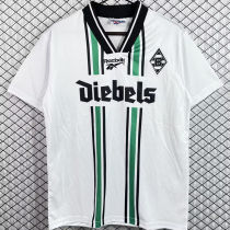 1996/1997 Monchengladbach Home White Retro Jersey