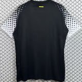 2010 Brazil Goalkeeper Black Retro Soccer Jersey