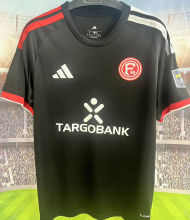 2026/27 Fortuna Dusseldorf Away Black Fans Soccer Jersey 杜塞尔多夫