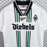 1996/1997 Monchengladbach Home White Retro Jersey