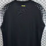 2010 Brazil Goalkeeper Black Retro Soccer Jersey