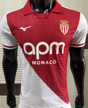 2026/27 Monaco Home Player Version Soccer Jersey