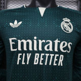 2026/27 RM Away Green Long SleevesPlayer Version Soccer Jersey