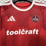 2026/27 1. FC Nürnberg Home Red Fans Soccer Jersey  纽伦堡