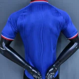 2026/27 M Utd Away Blue Player Version Soccer Jersey