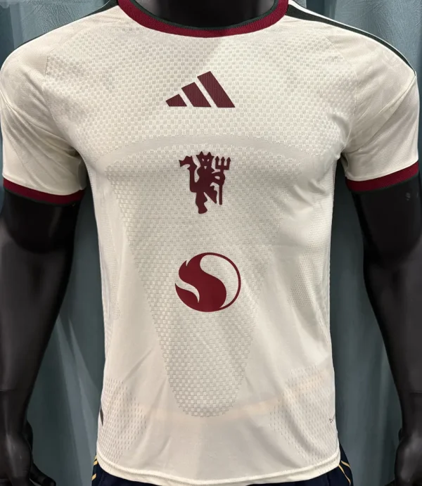 2026/27 M Utd Away White Player Version Soccer Jersey