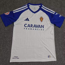2026/27 Zaragoza Home White Fans Soccer Jersey