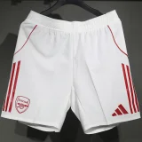 2025/26 ARS Home White Player Version Shorts Pants  (A+球员版)