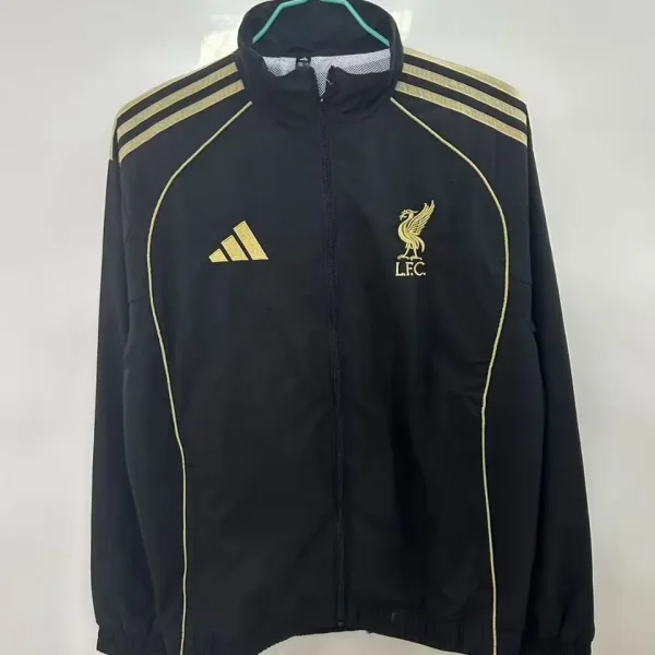2025/26 LFC Black Windbreaker