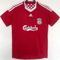 2008/2010 LFC Home Red Retro Soccer Jersey