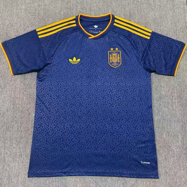 2026/27 Spain Blue Fans Soccer Jersey （2 Stars 2星）