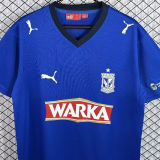 2008/2009 Lech Poznań Home Blue Retro Soccer Jersey