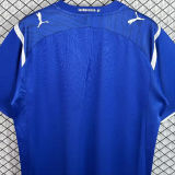 2009/2010 Lech Poznań Home Blue Retro Soccer Jersey