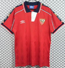 1998/2000 Sevilla FC Away Red Retro Soccer Jersey
