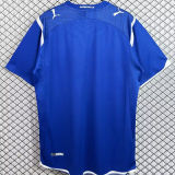 2009/2010 Lech Poznań Home Blue Retro Soccer Jersey
