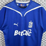2009/2010 Lech Poznań Home Blue Retro Soccer Jersey