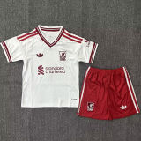 2026/27 LFC Away White Kids Soccer Jersey 红裤子
