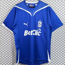 2009/2010 Lech Poznań Home Blue Retro Soccer Jersey