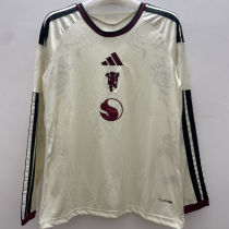 2026/27 M Utd Third Fans Long Sleeve Soccer Jersey