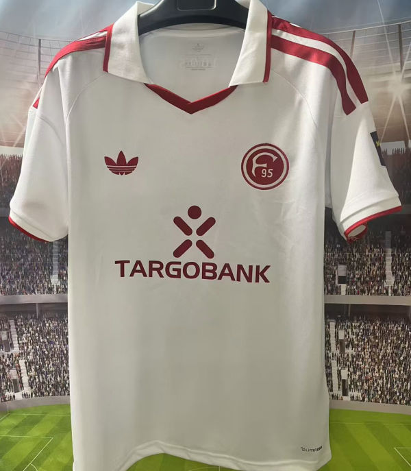 2026/27 Fortuna Dusseldorf Third White Fans Soccer Jersey 杜塞尔多夫