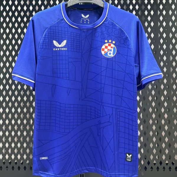 2026/27 Dinamo Zagreb Home Blue Fans Soccer Jersey   萨格勒布迪纳摩