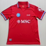 2026/27 Napoli Third Red Fans Soccer Jersey