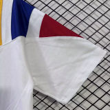 2026/27 Columbia White Cotton Retro Style T-shirt