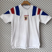2026/27 Japan White Cotton Retro Style T-shirt