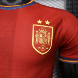 2026/27 Spain Special Edition Red Player Version Soccer Jersey （2 Stars 2星）