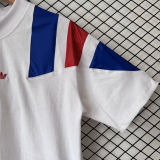 2026/27 Japan White Cotton Retro Style T-shirt