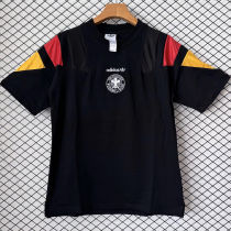 2026/27 Germany Black Cotton Retro Style T-shirt
