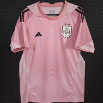 2026/27 Spain Goalkeeper Pink Fans Soccer Jersey （2 Stars 2星）