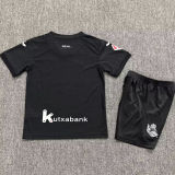 2026/27 Real Sociedad Away Black Kids Soccer Jersey