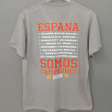 2026 Spain Champion Pure Cotton T-shirt