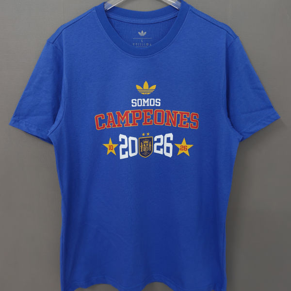 2026 Spain Champion Pure Cotton T-shirt