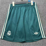 2026/27 RM Away Green Fans Shorts Pants