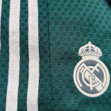 2026/27 RM Away Green Player Version Kids Soccer Jersey 球员版童装