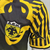 1997/1998 AEK Home Retro Soccer Jersey
