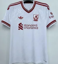 2026/27 LFC 1:1 Quality Away White Fans Soccer Jersey